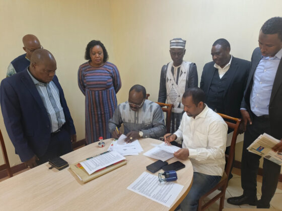 Vers une nouvelle ère pour l’industrie textile burkinabè : La CDI-BF et Basra Textile Mills signent un protocole d’accord