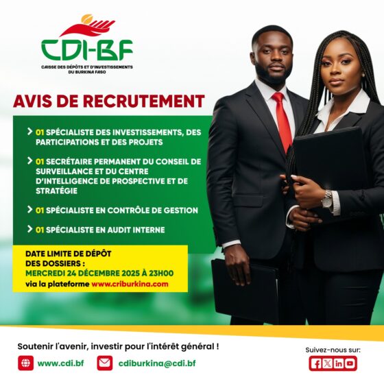 AVIS DE RECRUTEMENT