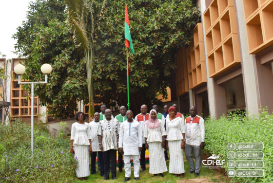 Montée des couleurs à la CDI-BF : Un engagement renouvelé pour l’excellence et le développement